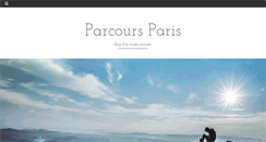 Desktop Screenshot of parcours-paris.eu