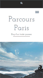 Mobile Screenshot of parcours-paris.eu