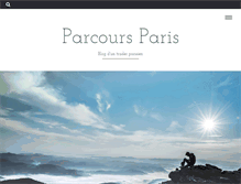 Tablet Screenshot of parcours-paris.eu