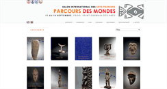Desktop Screenshot of parcours-paris.com